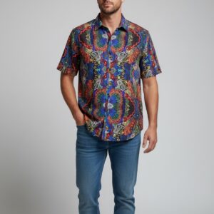 The Luminous Motif Edition Button-Down Men's Shirt