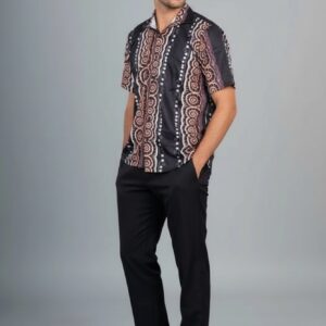 The Abstract Stripe Button Down